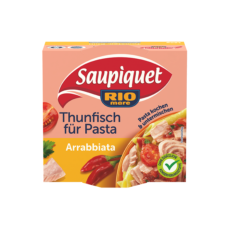 saupiquet-thunfisch-f-r-pasta-arrabbiata-pasta-sauce-mit-chili-und-tomate image 1