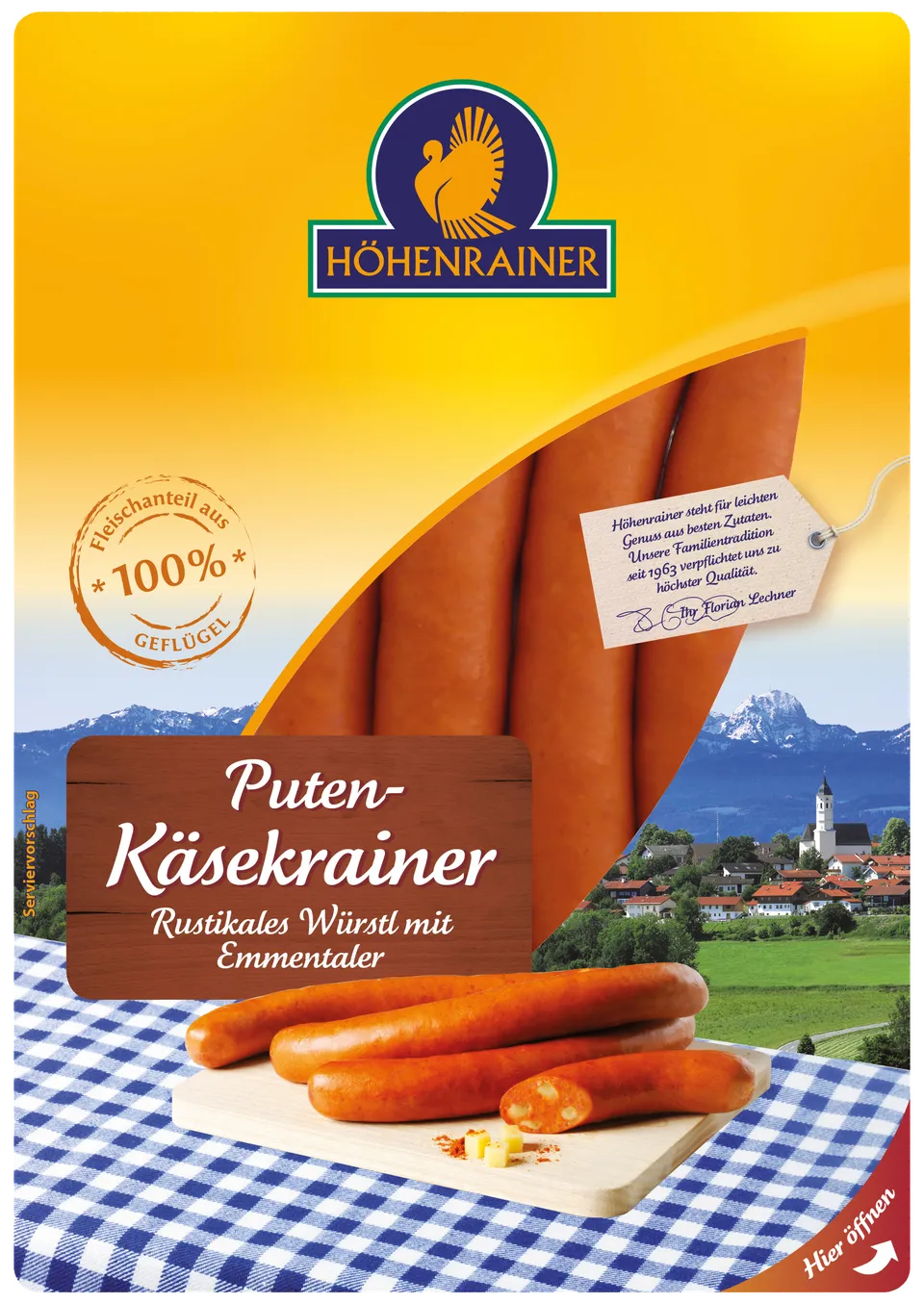h-henrainer-puten-k-sekrainer-gefl-gel-w-rstl-mit-emmentaler image 1